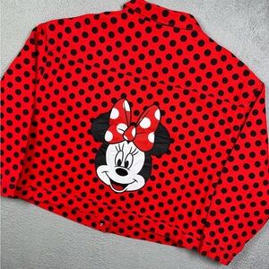 Disney‎ Minnie Mouse polkadot Jean Jacket